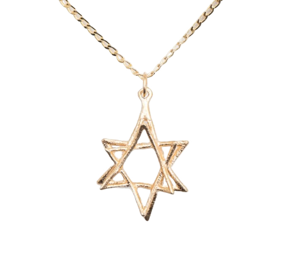 The Magen David- 14K