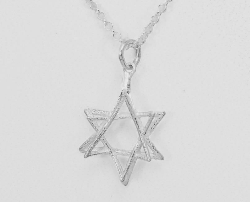Magen David -Fine Sterling