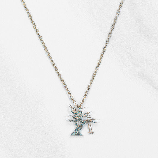 Life's Golden Tree Swing