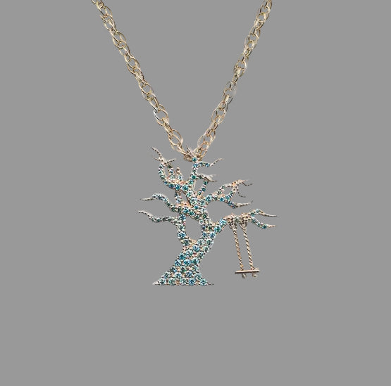 Life's Golden Tree Swing