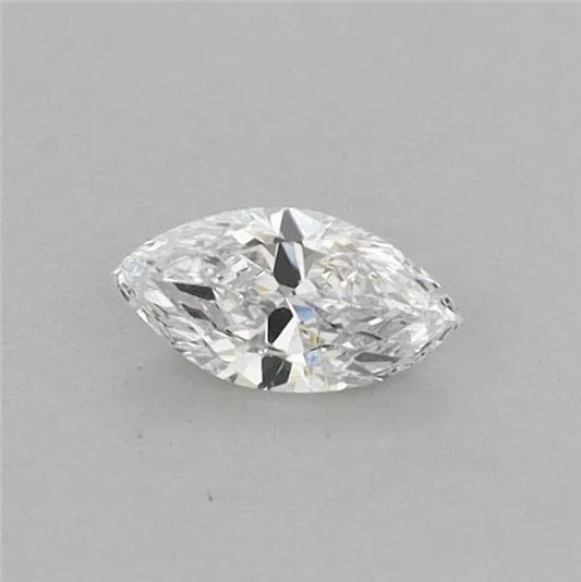 0.22ct Marquise Lab Grown Diamond (Colour D, Clarity VVS2, IGI Certified)