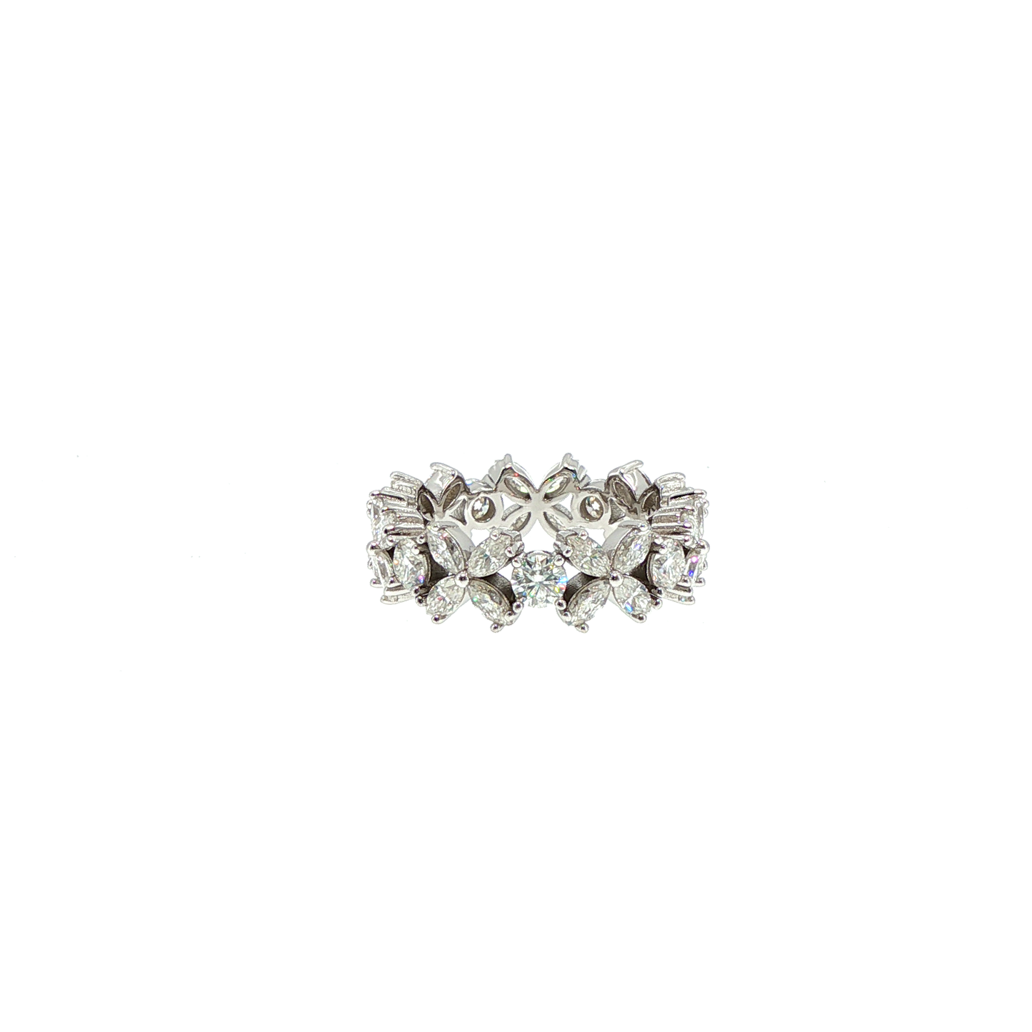 14k Moissanite Garden (Custom order)