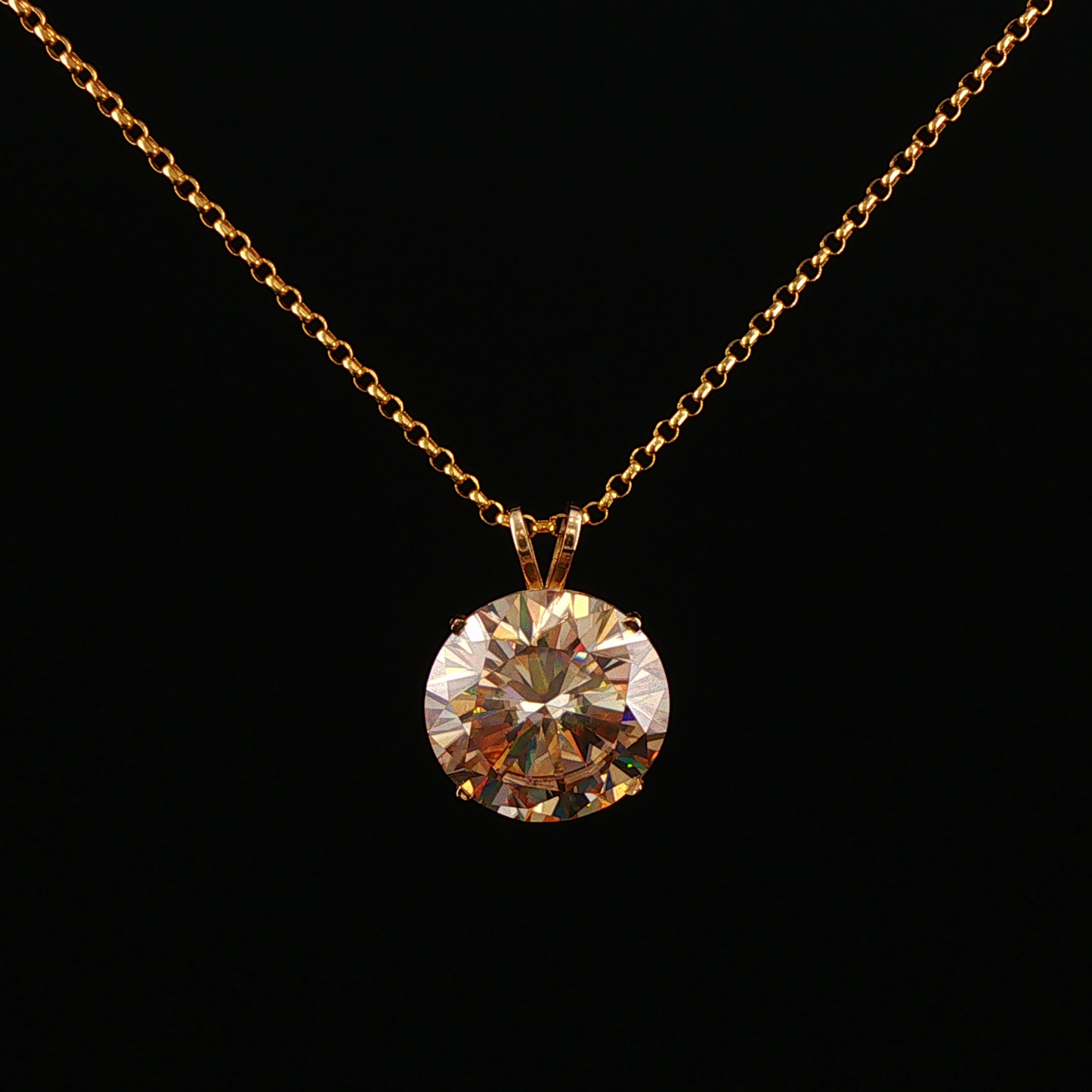 The Moissanite Sun