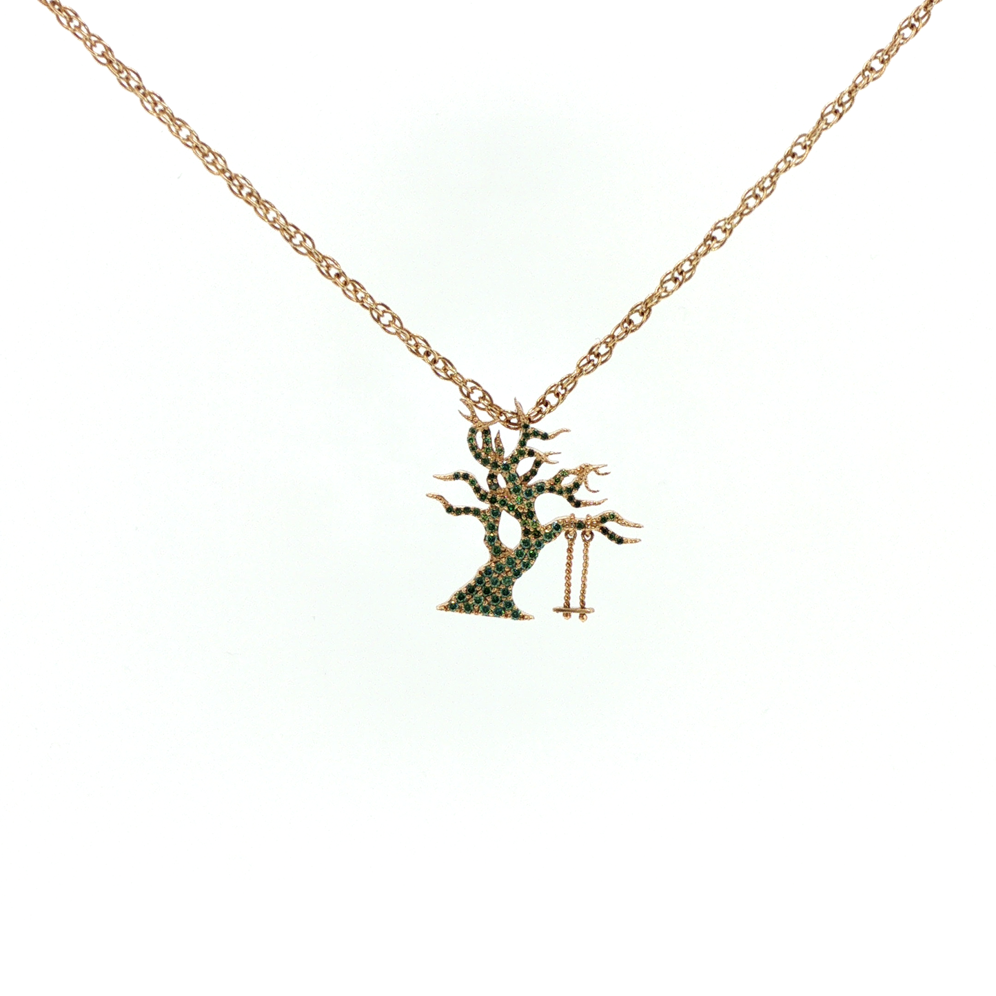 Life's Golden Swing Tree
