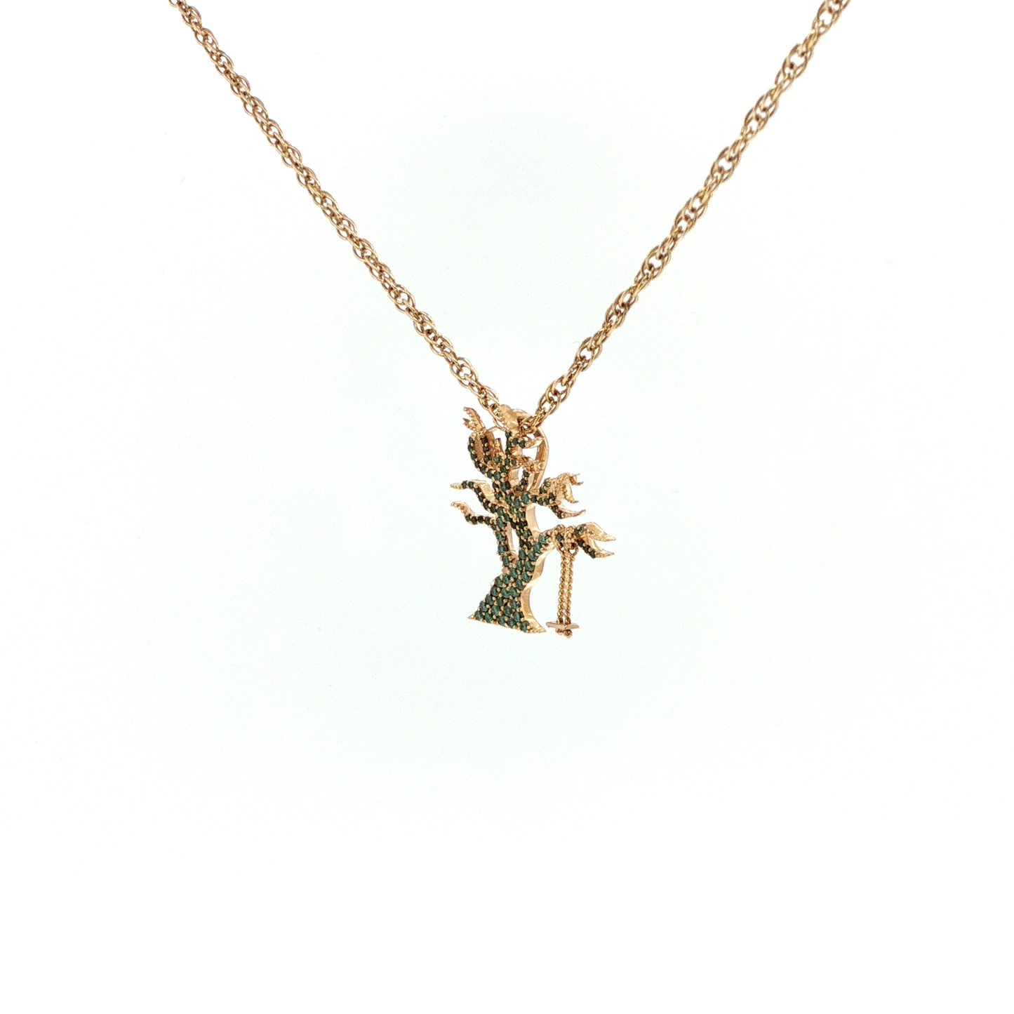 Life's Golden Swing Tree