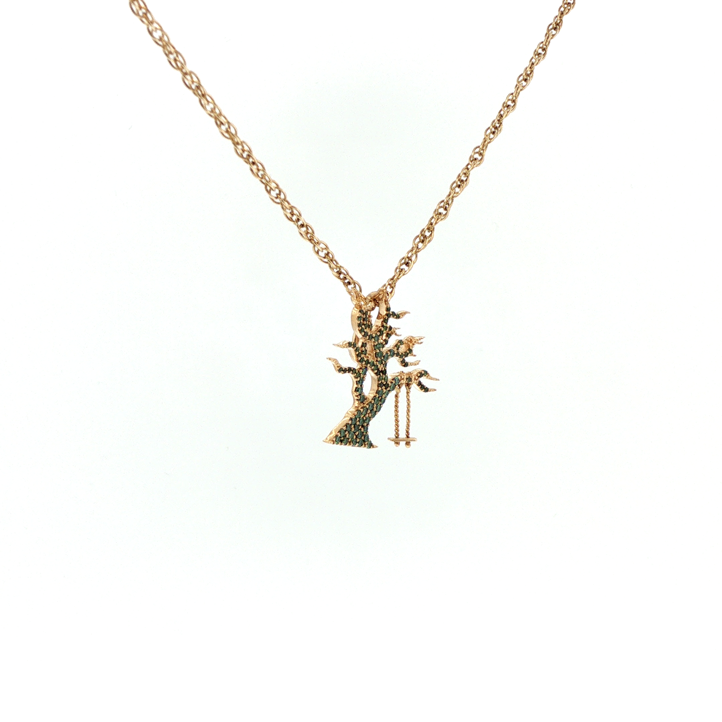 Life's Golden Swing Tree