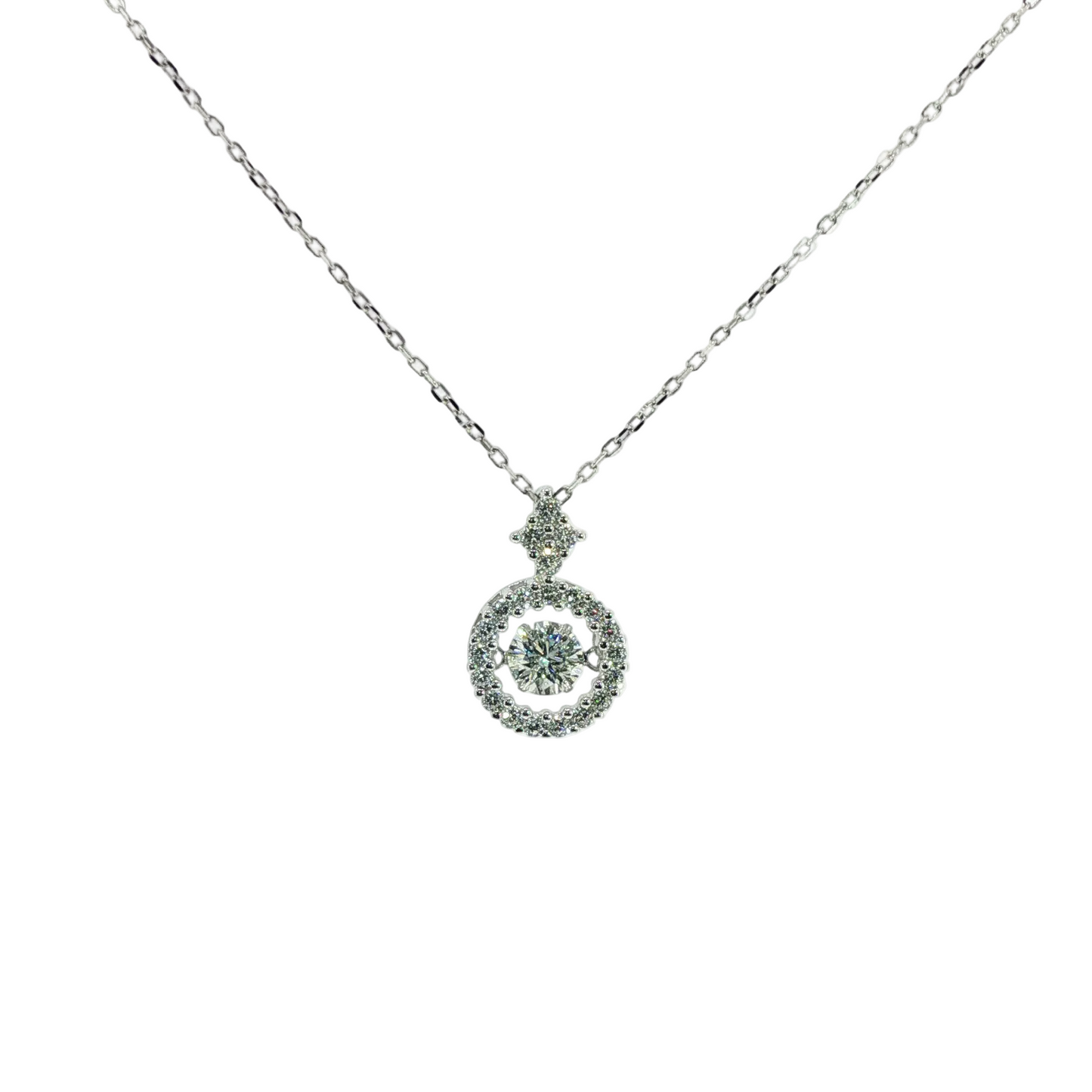 The Dancing Moissanite Beam