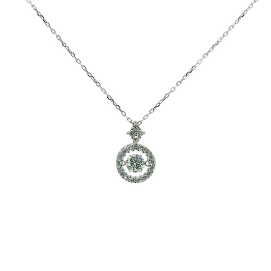 The Dancing Moissanite Beam