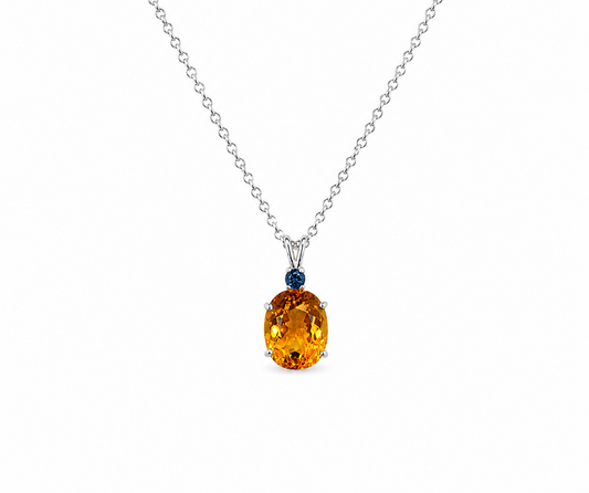 Citrine and Sapphire
