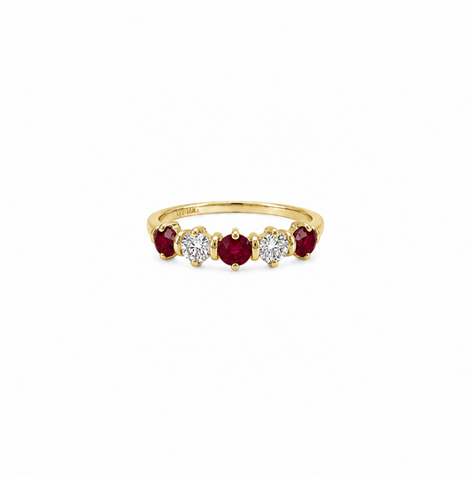 The Ruby and Diamond Stepping Stone