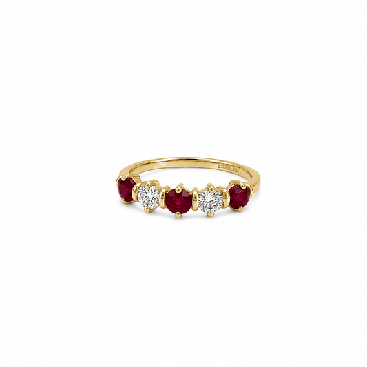 The Ruby and Diamond Stepping Stone