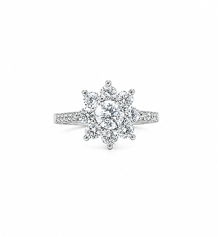 Moissanite Blossom