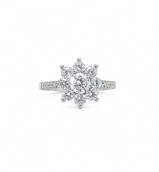 Moissanite Blossom