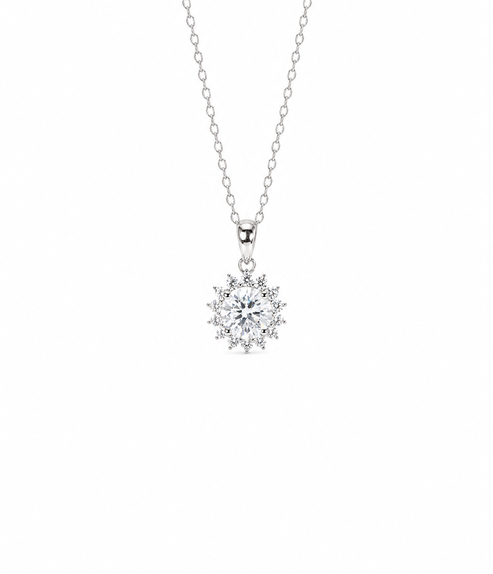 Accented Blossom Pendant