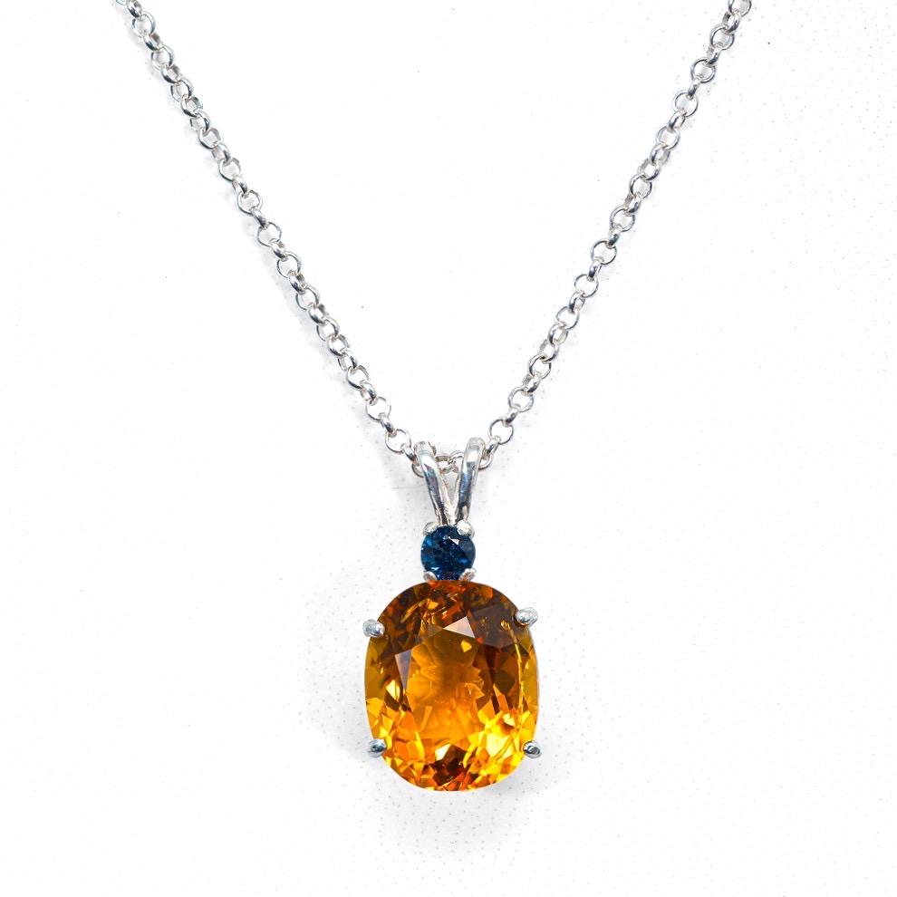 Citrine and Sapphire