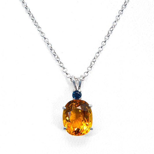 Citrine and Sapphire