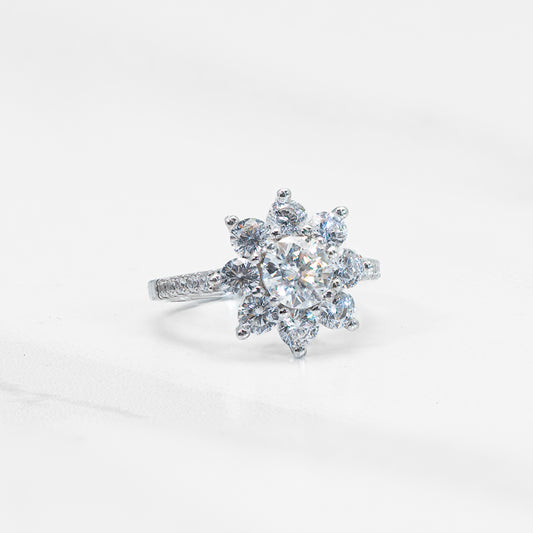 Moissanite Blossom