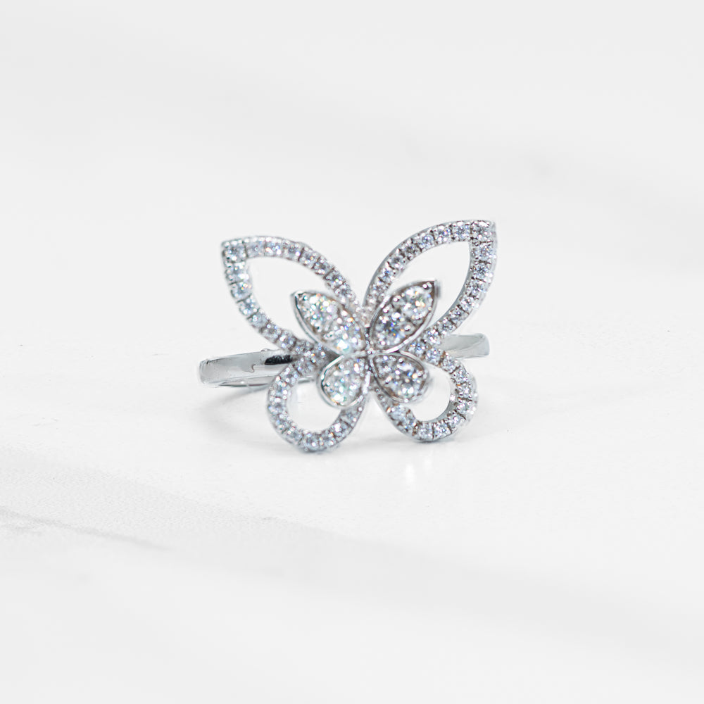 Moissanite Wings