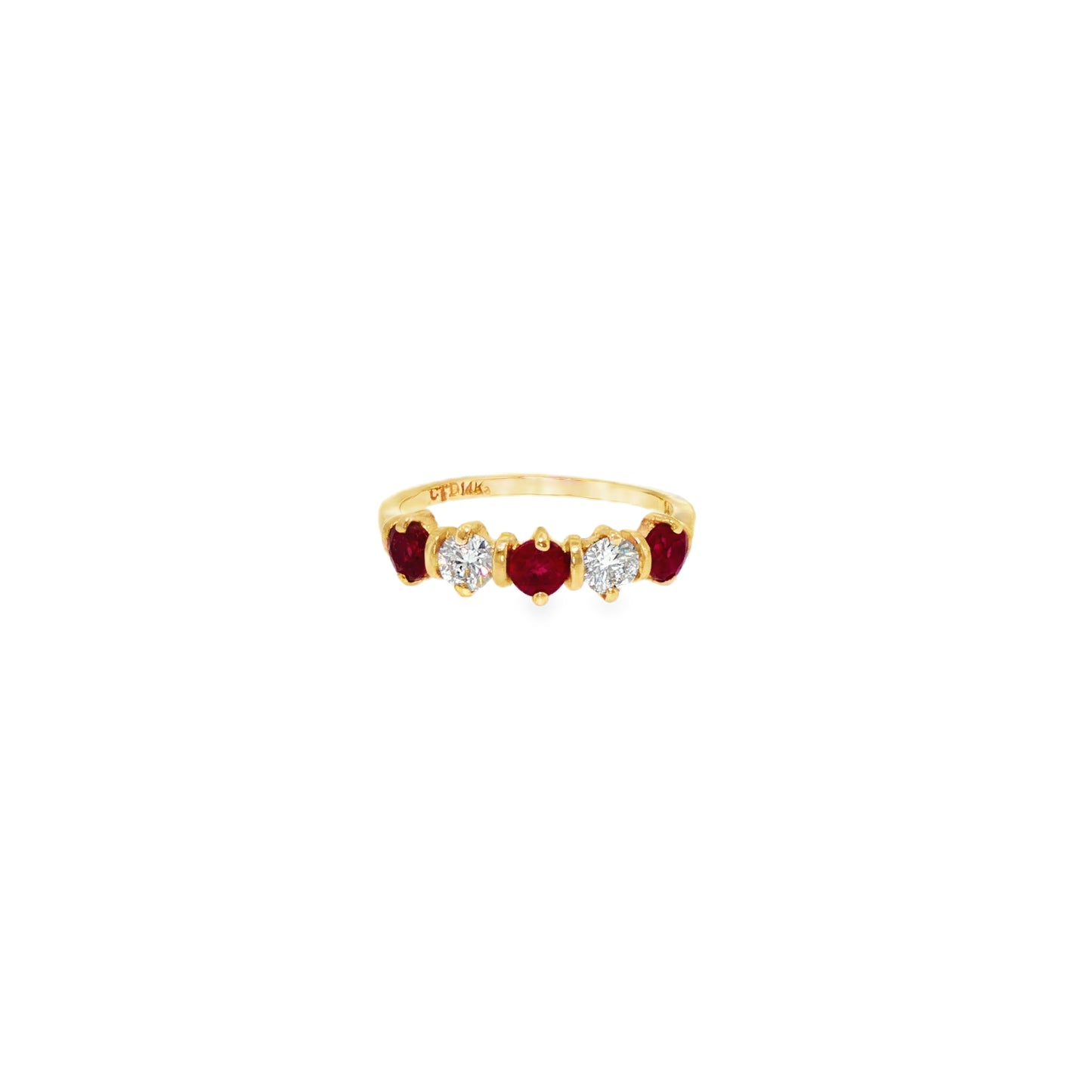The Ruby and Diamond Stepping Stone