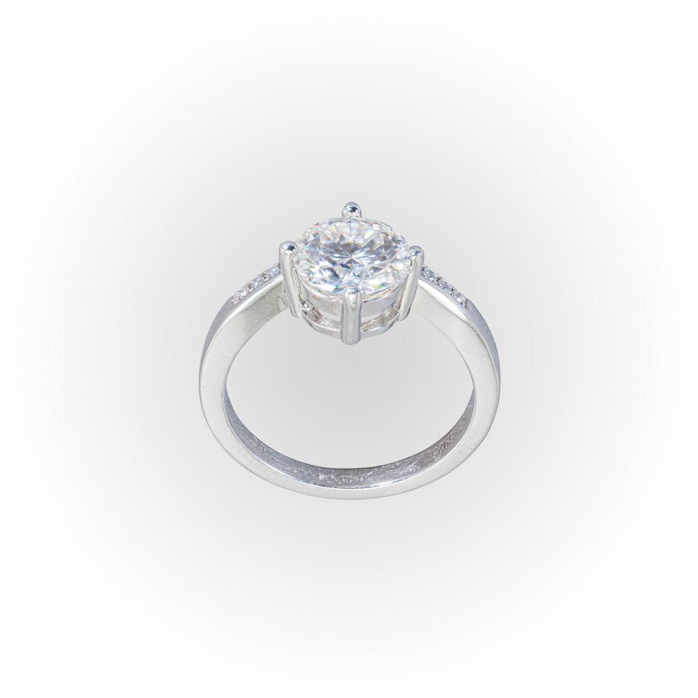 Chevron Moissanite