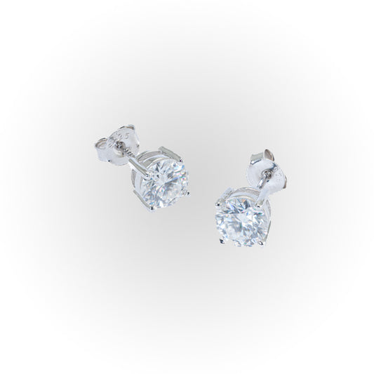 Basket Set White Moissanite