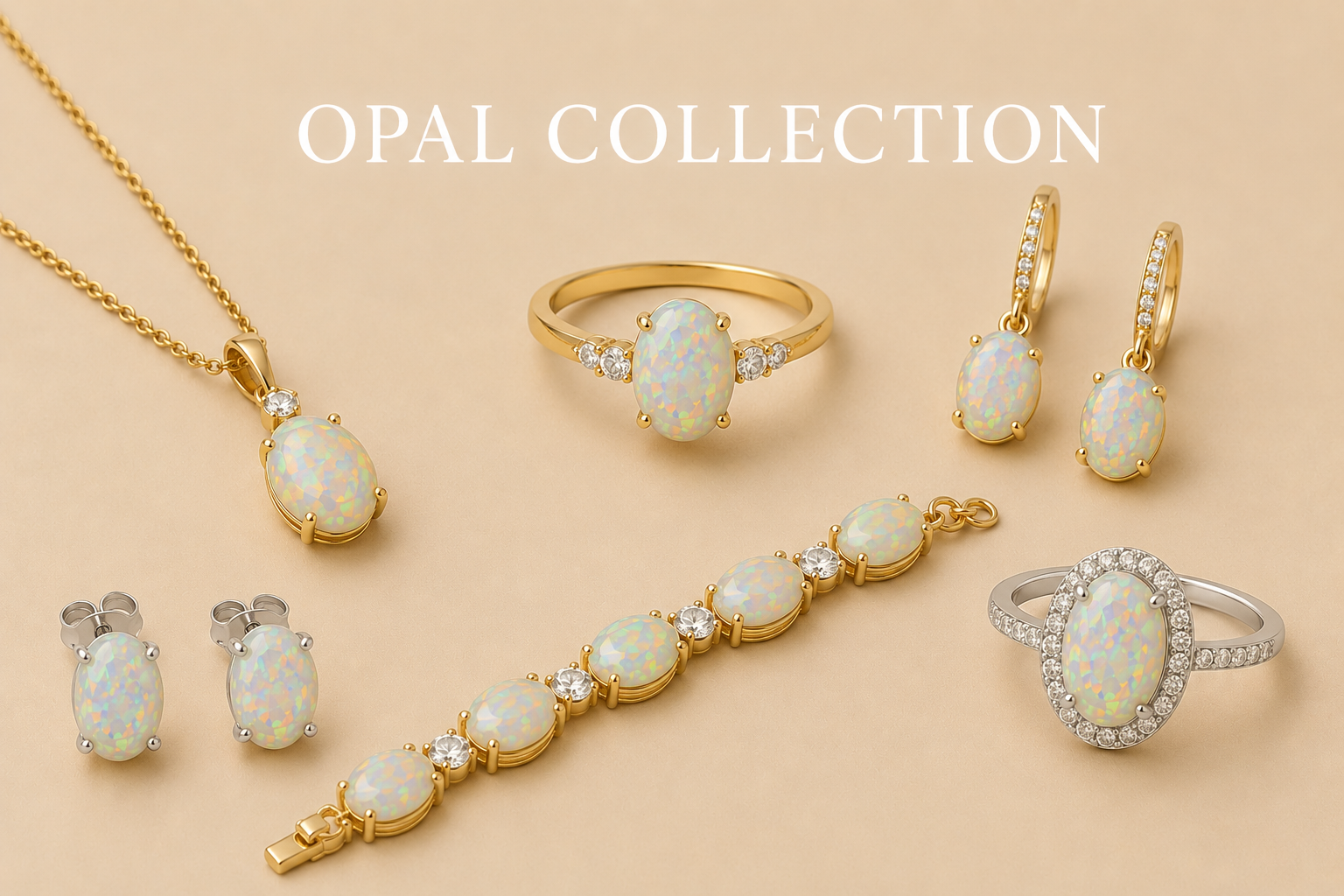 Opal jewelry from the Carl Tanner Designs Opal Collection