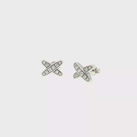 Criss-cross Earrings